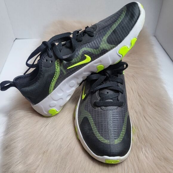 Nike Renew Lucent (gs) Big Kids' Running Shoe Cd6906-004 Black Size 7 - Picture 6 of 9
